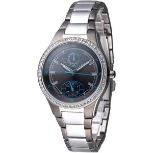 Kenneth Cole Women's KC4628 Crystal Stones Bezel Bracelet Watch